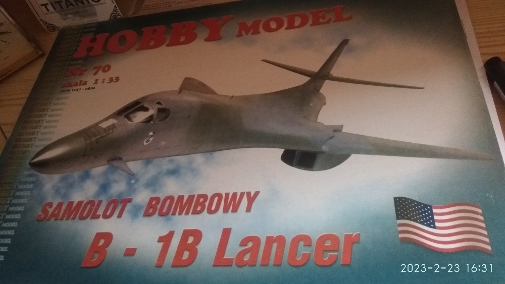 Rockwell B1 Lancer (Plná velikost v novém okně) Rockwell B1 Lancer