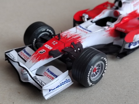 TOYOTA TF108 / Timo Glock / GP Hungary 2008 TOYOTA TF108 / Timo Glock / GP Hungary 2008