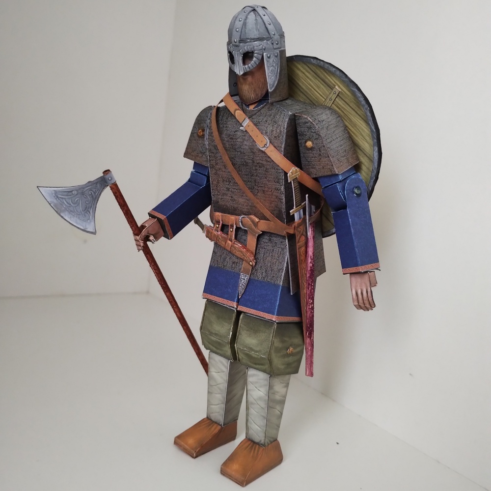 Vikinský nájezdník (Plná velikost v novém okně) Vikinský nájezdník
