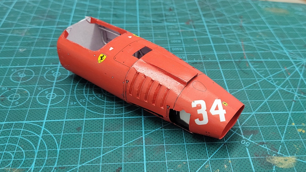 Ferrari D50 - Musso/Fangio - GP da Argentina 1956 (Plná velikost v novém okně) Ferrari D50 - Musso/Fangio - GP da Argentina 1956