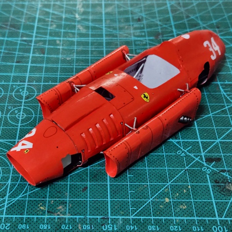 Ferrari D50 - Musso/Fangio - GP da Argentina 1956 Ferrari D50 - Musso/Fangio - GP da Argentina 1956