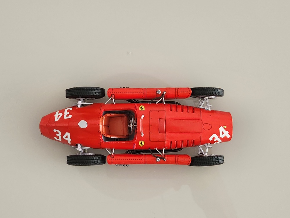 Ferrari D50 - Musso/Fangio - GP da Argentina 1956 (Plná velikost v novém okně) Ferrari D50 - Musso/Fangio - GP da Argentina 1956