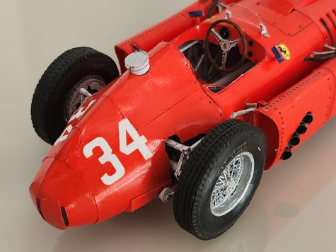 Ferrari D50 - Musso/Fangio - GP da Argentina 1956 Ferrari D50 - Musso/Fangio - GP da Argentina 1956