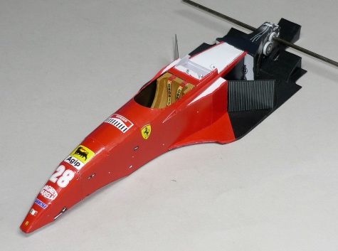 Ferrari 412T2 - Gerhard Berger - GP Německa 1995 Ferrari 412T2 - Gerhard Berger - GP Německa 1995