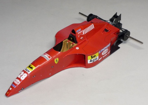 Ferrari 412T2 - Gerhard Berger - GP Německa 1995 Ferrari 412T2 - Gerhard Berger - GP Německa 1995