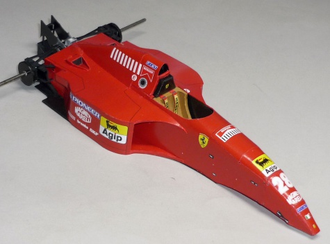 Ferrari 412T2 - Gerhard Berger - GP Německa 1995 Ferrari 412T2 - Gerhard Berger - GP Německa 1995