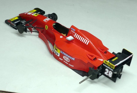 Ferrari 412T2 - Gerhard Berger - GP Německa 1995 Ferrari 412T2 - Gerhard Berger - GP Německa 1995