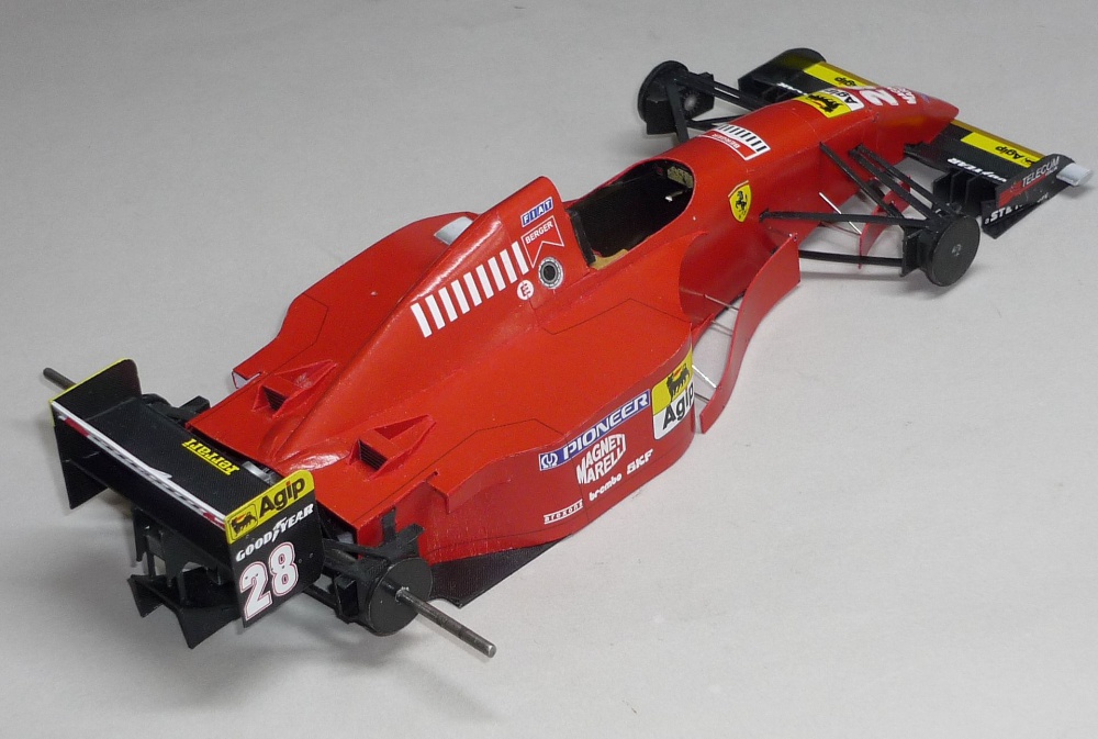 Ferrari 412T2 - Gerhard Berger - GP Německa 1995 (Plná velikost v novém okně) Ferrari 412T2 - Gerhard Berger - GP Německa 1995