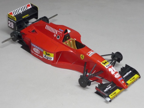 Ferrari 412T2 - Gerhard Berger - GP Německa 1995 Ferrari 412T2 - Gerhard Berger - GP Německa 1995