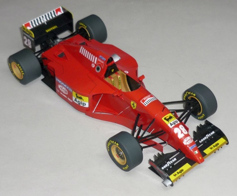 Ferrari 412T2 - Gerhard Berger - GP Německa 1995 Ferrari 412T2 - Gerhard Berger - GP Německa 1995