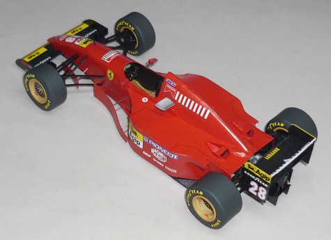 Ferrari 412T2 - Gerhard Berger - GP Německa 1995 Ferrari 412T2 - Gerhard Berger - GP Německa 1995
