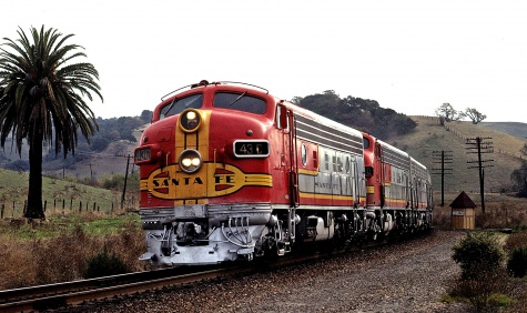 EMD F7 Santa Fe ''Warbonnet''