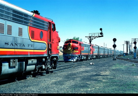 EMD F7 Santa Fe ''Warbonnet''