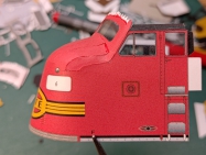EMD F7 Santa Fe ''Warbonnet''