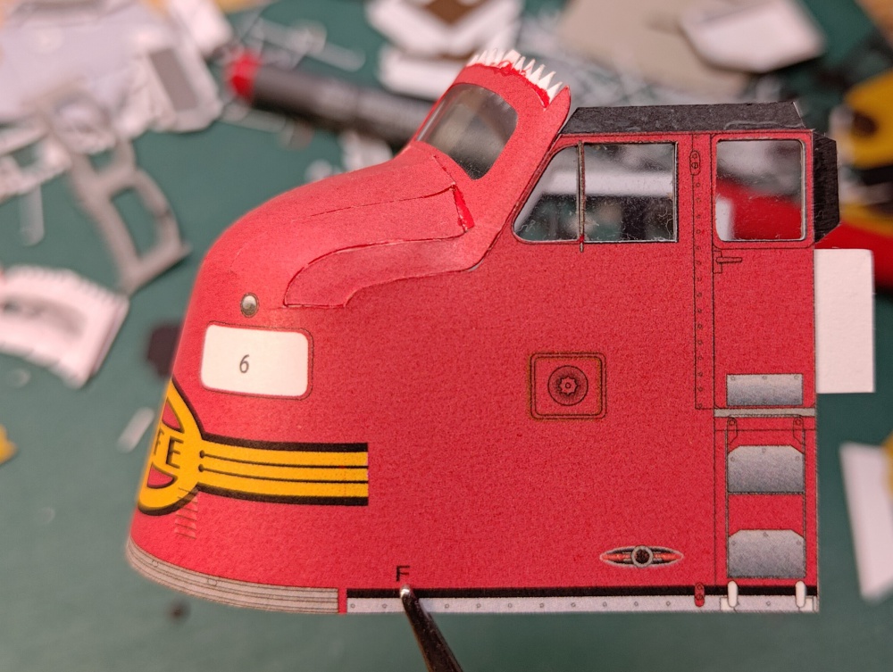 EMD F7 Santa Fe ''Warbonnet'' (Plná velikost v novém okně) EMD F7 Santa Fe ''Warbonnet''