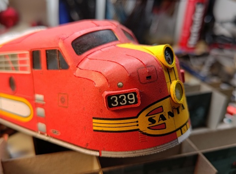 EMD F7 Santa Fe ''Warbonnet'' EMD F7 Santa Fe ''Warbonnet''