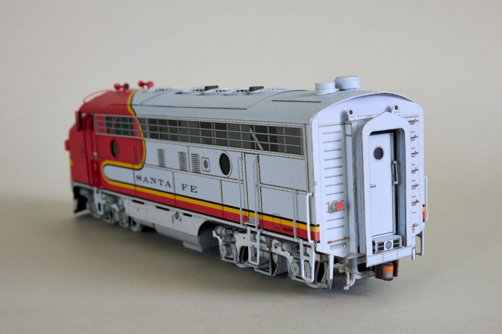 EMD F7 Santa Fe ''Warbonnet''