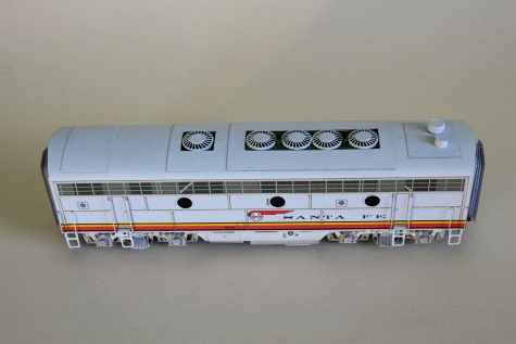 EMD F7 Santa Fe ''Warbonnet'' EMD F7 Santa Fe ''Warbonnet''
