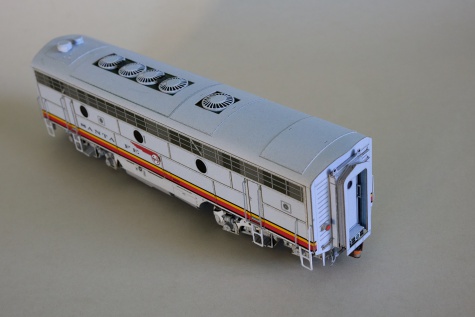 EMD F7 Santa Fe ''Warbonnet''