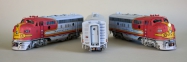 EMD F7 Santa Fe ''Warbonnet''