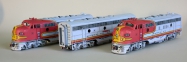 EMD F7 Santa Fe ''Warbonnet''