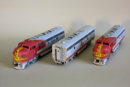 EMD F7 Santa Fe ''Warbonnet''