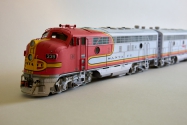 EMD F7 Santa Fe ''Warbonnet''