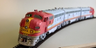 EMD F7 Santa Fe ''Warbonnet''