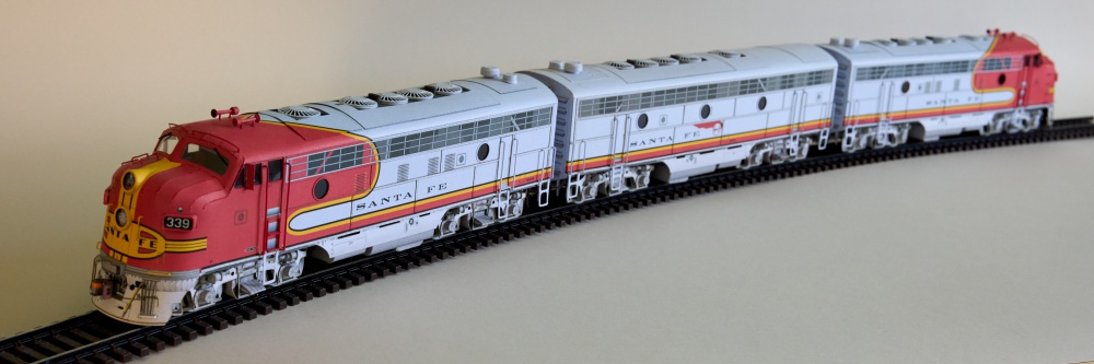 EMD F7 Santa Fe ''Warbonnet''