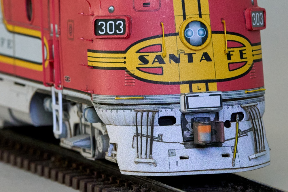 EMD F7 Santa Fe ''Warbonnet''