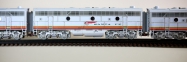 EMD F7 Santa Fe ''Warbonnet''