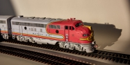 EMD F7 Santa Fe ''Warbonnet''