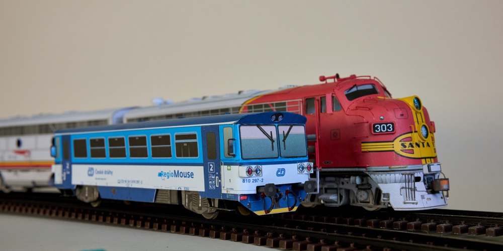EMD F7 Santa Fe ''Warbonnet'' (Plná velikost v novém okně) EMD F7 Santa Fe ''Warbonnet''