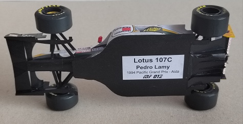 LOTUS 107C - Pedro Lamy - GP Pacific 1994 LOTUS 107C - Pedro Lamy - GP Pacific 1994
