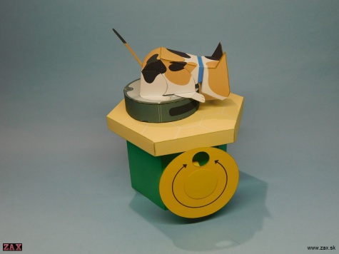 Puss on Roomba Puss on Roomba
