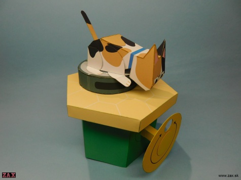 Puss on Roomba