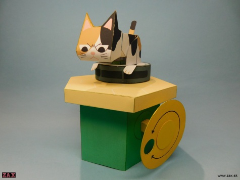 Puss on Roomba