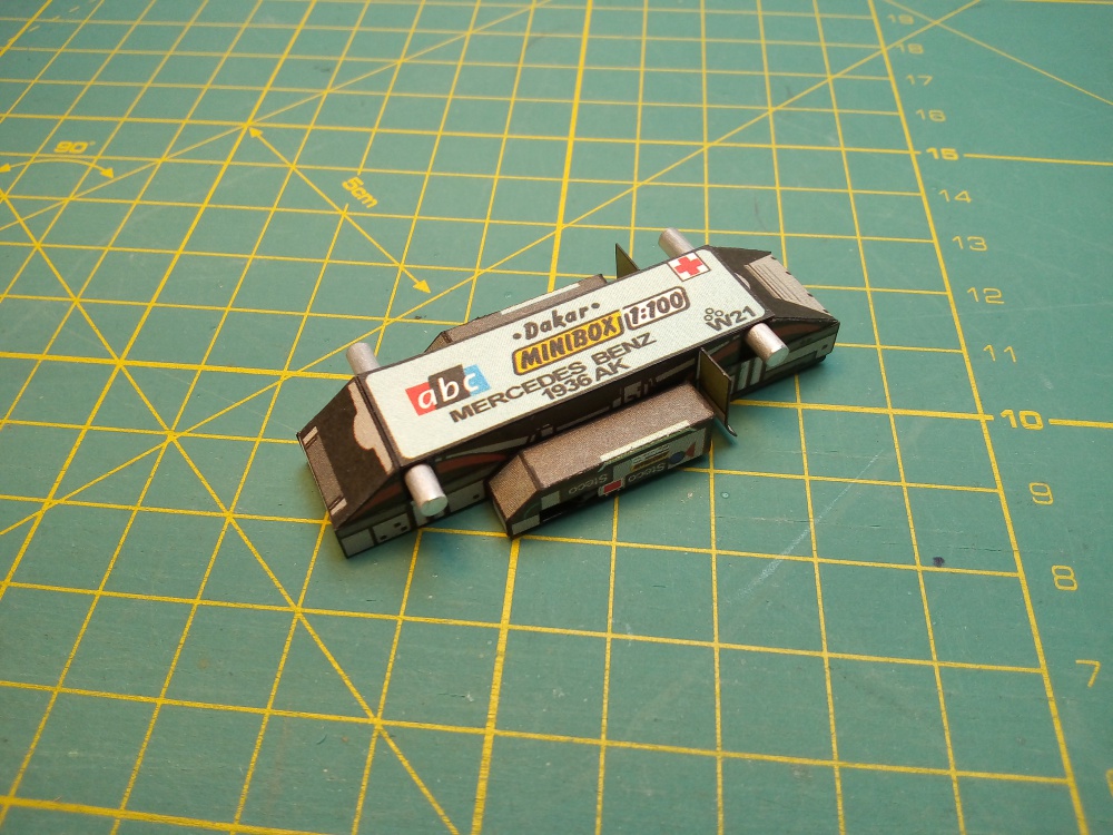 Dakar truck 1:100 (Plná velikost v novém okně) Dakar truck 1:100