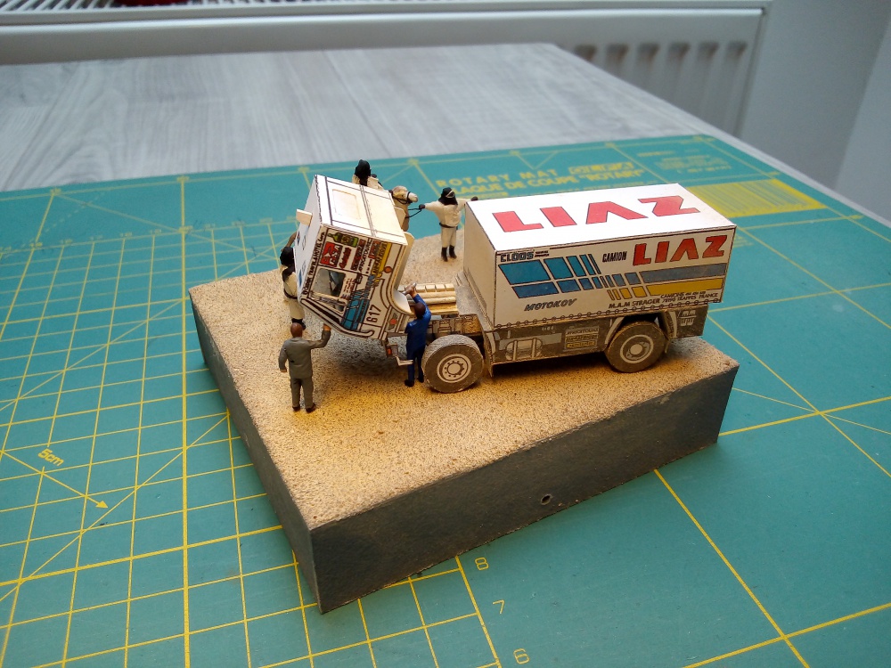 Dakar truck 1:100 (Plná velikost v novém okně) Dakar truck 1:100