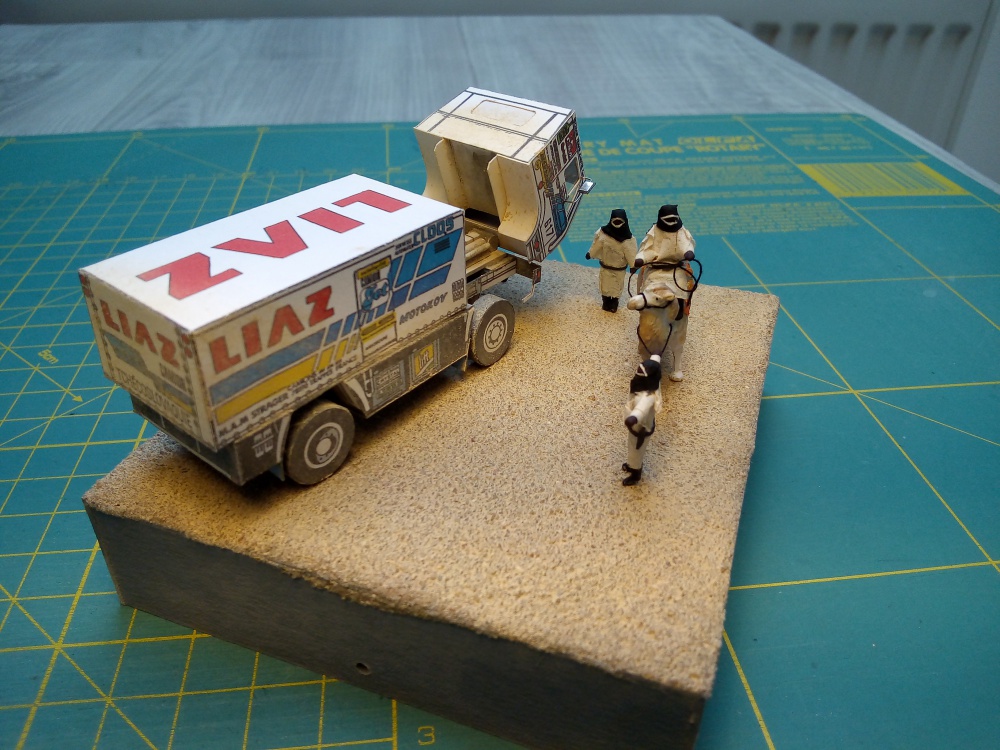 Dakar truck 1:100 (Plná velikost v novém okně) Dakar truck 1:100