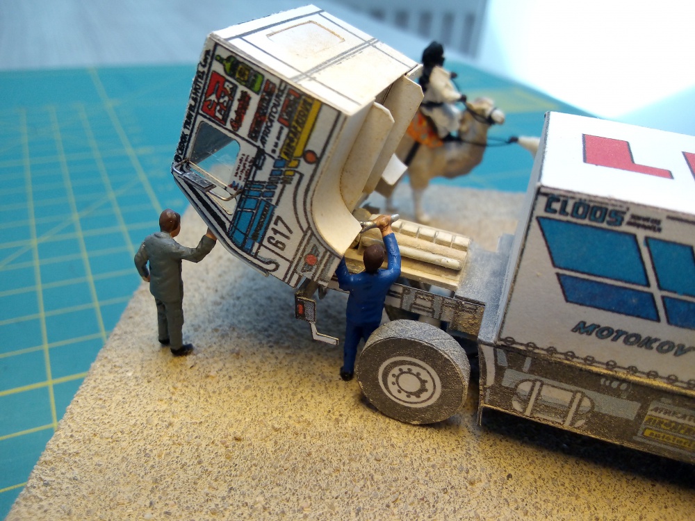 Dakar truck 1:100 (Plná velikost v novém okně) Dakar truck 1:100