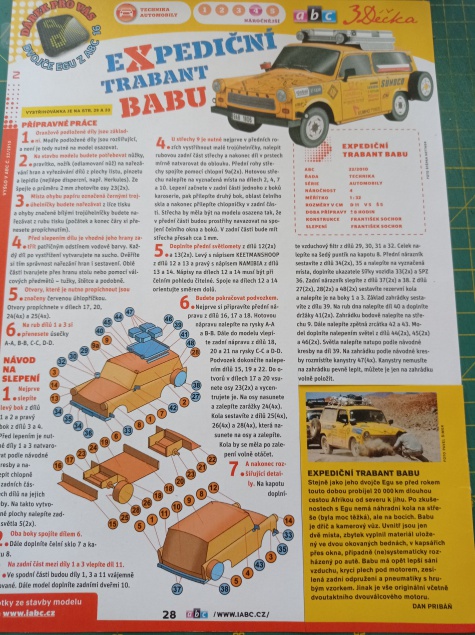 Expediční Trabant Babu Expediční Trabant Babu