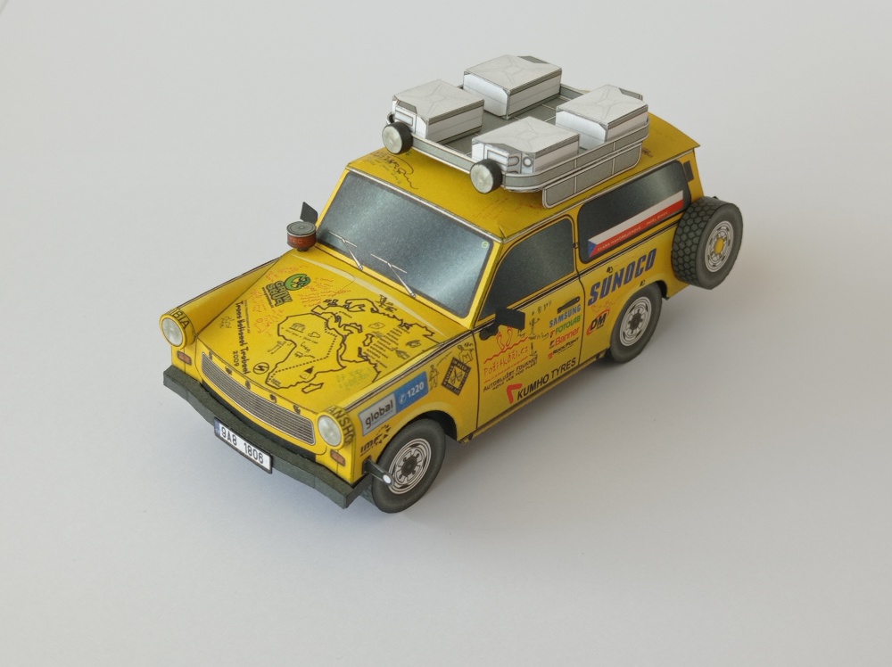 Expediční Trabant Babu (Plná velikost v novém okně) Expediční Trabant Babu