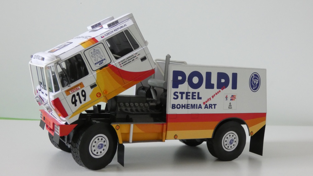 Tatra 815 4X4 HAS Dakar 1996 (Plná velikost v novém okně) Tatra 815 4X4 HAS Dakar 1996