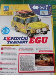 Expedi�n� Trabant EGU, expedice Trabantem Ji�n� Amerikou