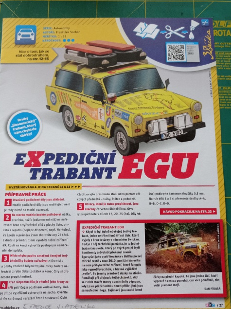 Expediční Trabant EGU, expedice Trabantem Jižní Amerikou Expediční Trabant EGU, expedice Trabantem Jižní Amerikou