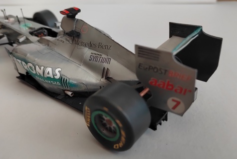 MERCEDES W02 - Michael Schumacher - GP Australia 2011 MERCEDES W02 - Michael Schumacher - GP Australia 2011