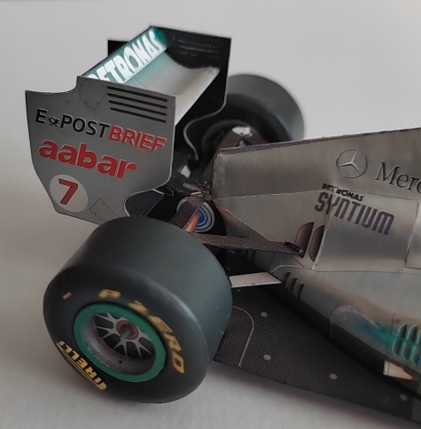 MERCEDES W02 - Michael Schumacher - GP Australia 2011 MERCEDES W02 - Michael Schumacher - GP Australia 2011