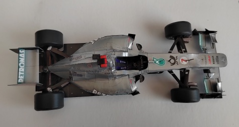 MERCEDES W02 - Michael Schumacher - GP Australia 2011 MERCEDES W02 - Michael Schumacher - GP Australia 2011
