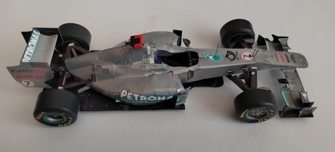 MERCEDES W02 - Michael Schumacher - GP Australia 2011 MERCEDES W02 - Michael Schumacher - GP Australia 2011